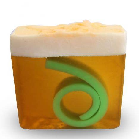 Ripe Mango Papaya Soap for wholesale by Pampered Hearts Soap