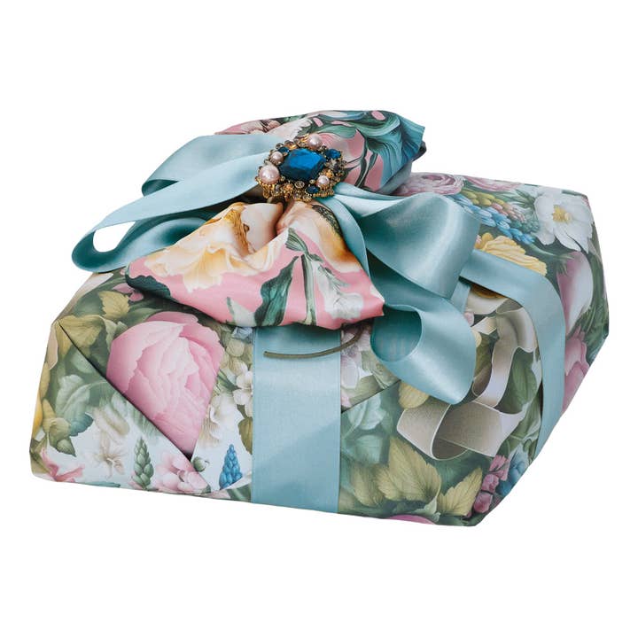 Klassische Colomba blaue Schleife 750g für den Großhandel von Casa Rustichella by Rustichella d'Abruzzo SpA