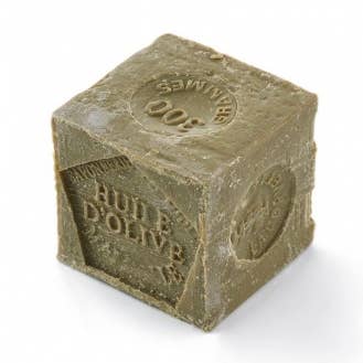 ecoLiving - Venta al por mayor Pastilla de jabón - Jabón en barra de Marsella orgánico 300g0