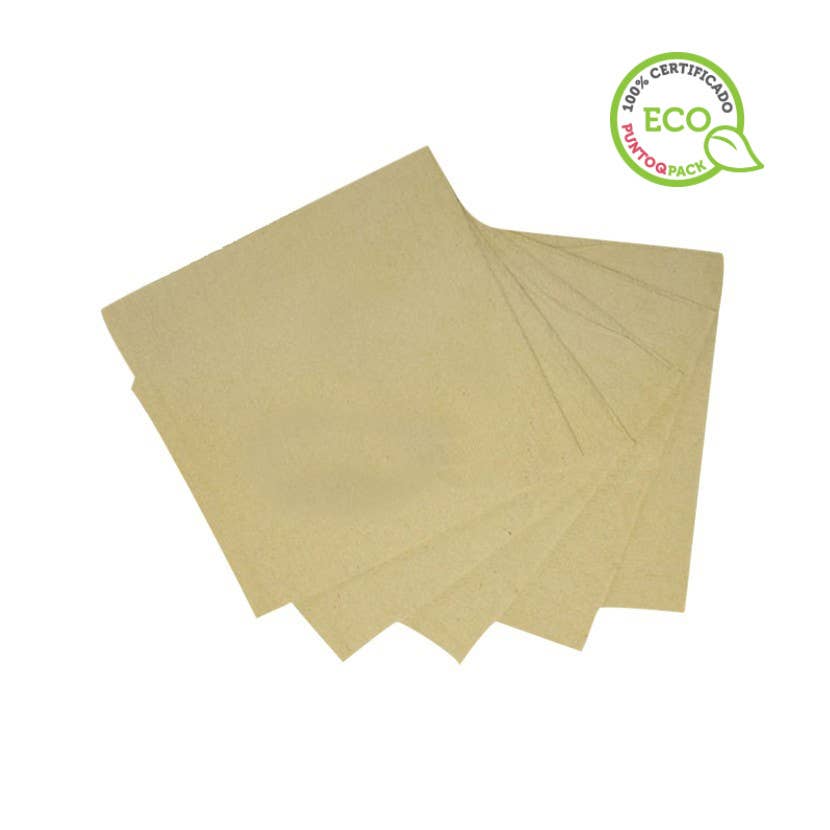 PUNTOQPACK - Wholesale Disposable Napkin - Ecological Paper Napkins 30X30Cm 1 Layer0