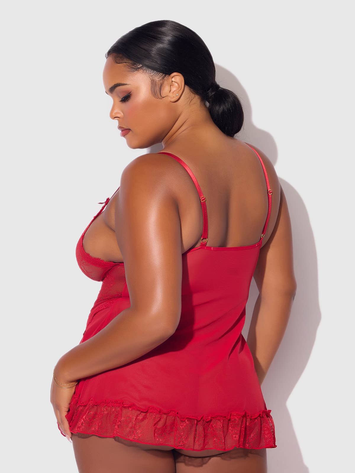 House of Desire - Wholesale Lingerie Set - Women's - KIKI LACE BABYDOL & G-STRING SET23