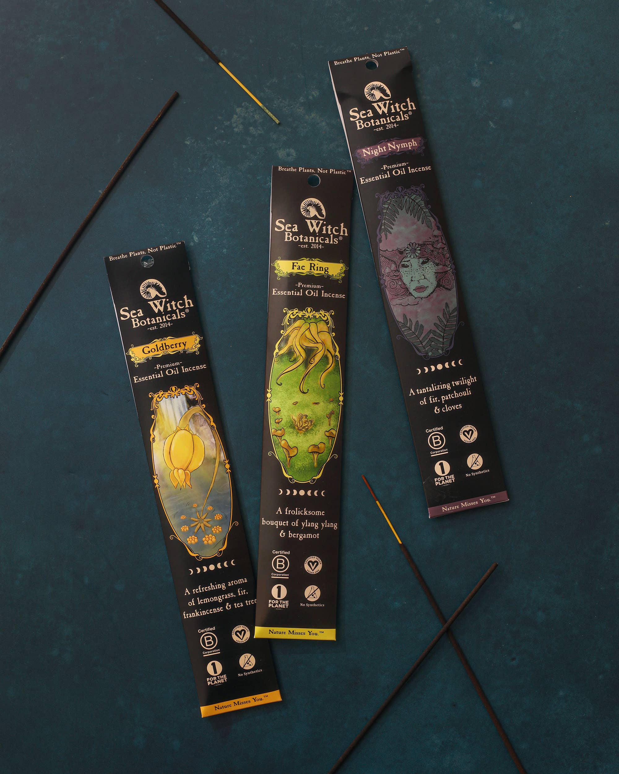 Sea Witch Botanicals - Wholesale Incense - Premium Incense 20pks - Night Nymph2