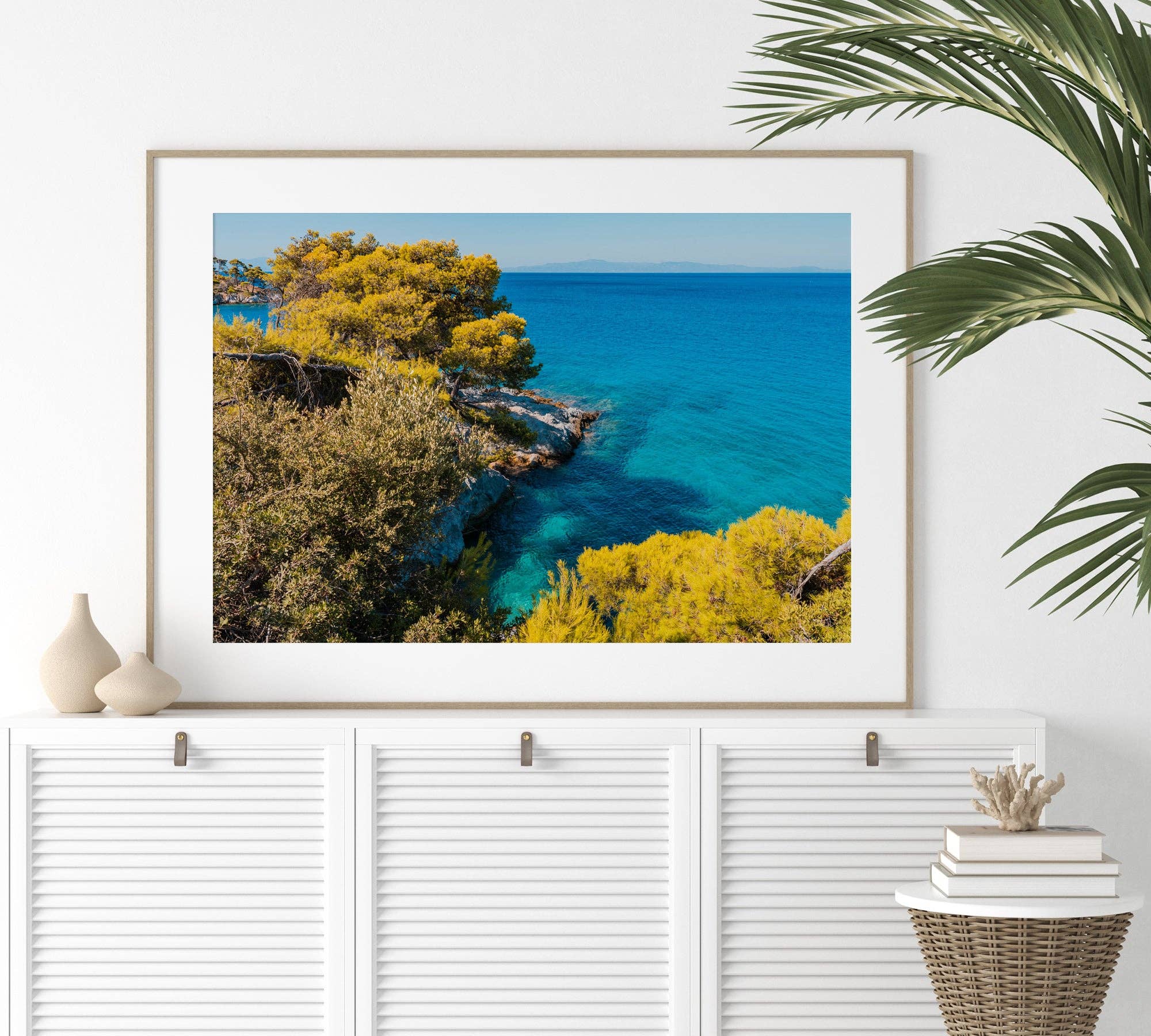 Natasha Riha Photography - Wholesale Photograph - Coastal View of Skopelos | Fine Art Photography Print2