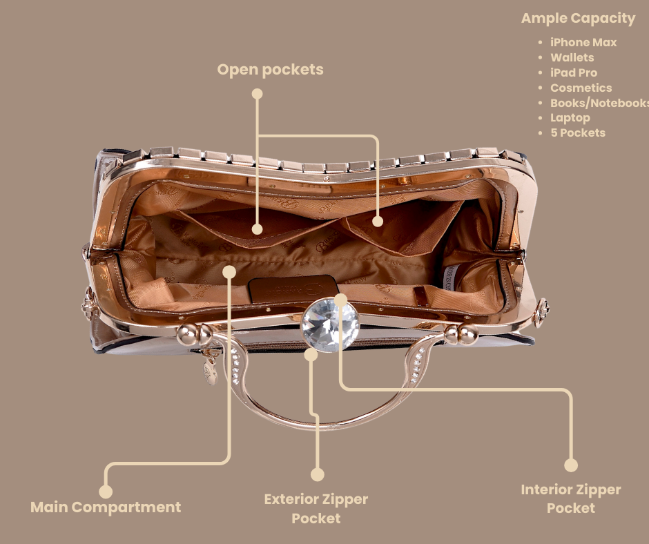 Brangio (Italy) Company Inc. - Wholesale Crossbodytas - Dames - Brangio Glamour Handtas & Avondtas9