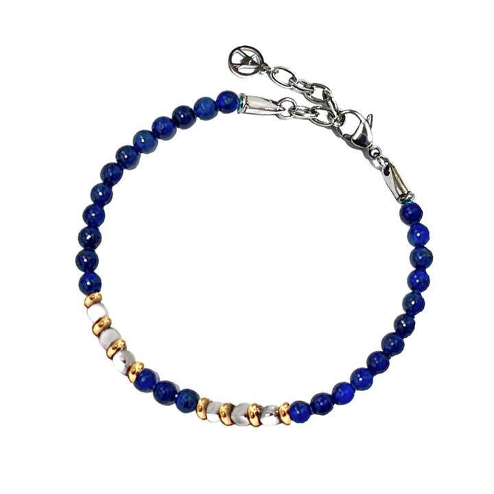 AMORINO SRL - Wholesale Beaded Bracelet - Men's Bracelet with Natural Stones - RD2372E2084