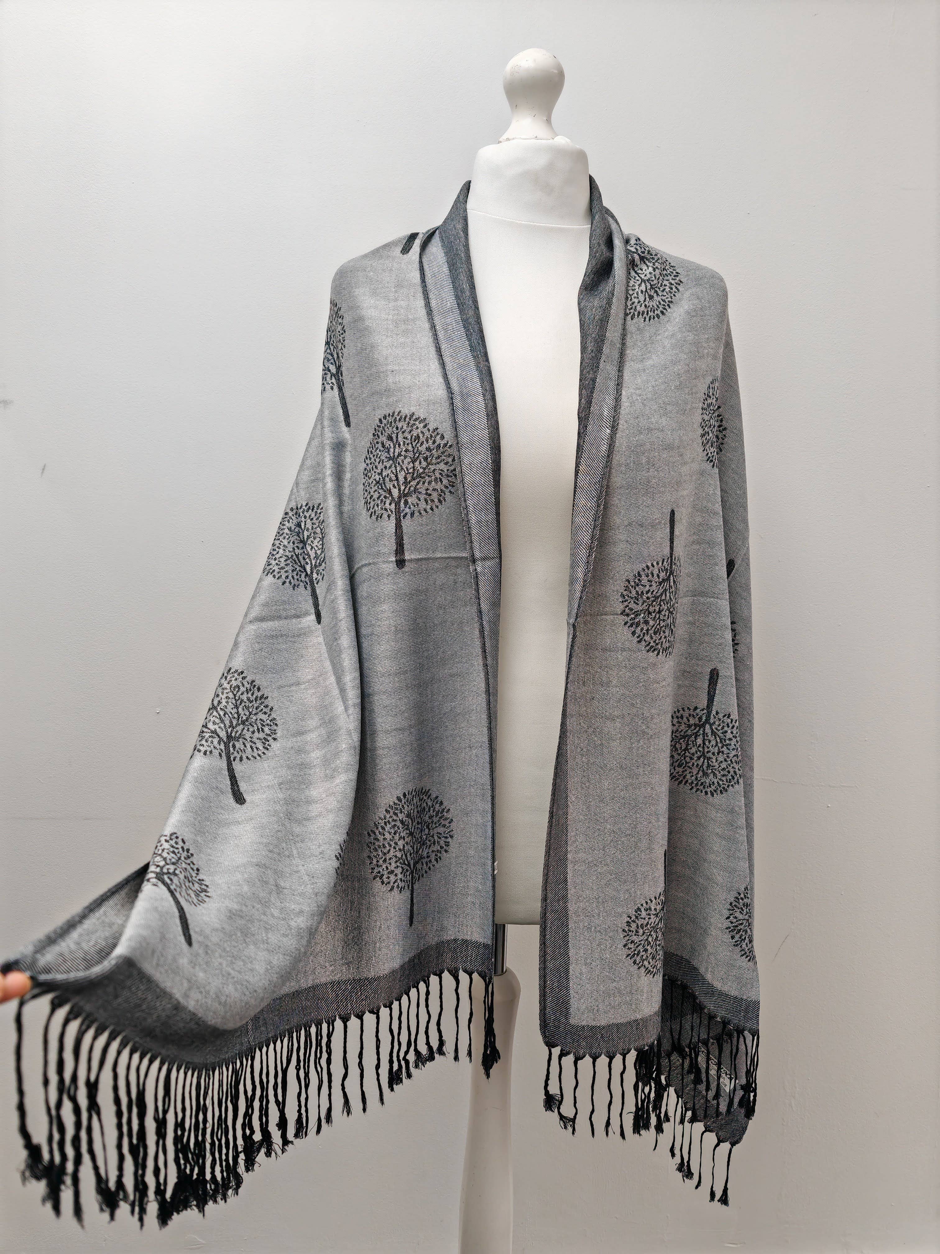 Superbia – wholesale Scarf – Women's – Super Soft Pashmina Scarf Shawl Wrap-2412 Life Tree26