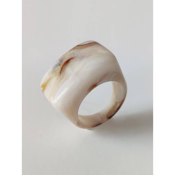 StyleGalX - Wholesale Cocktail/Statement Ring - Original Acrylic 11 Colors Geometric Ring11