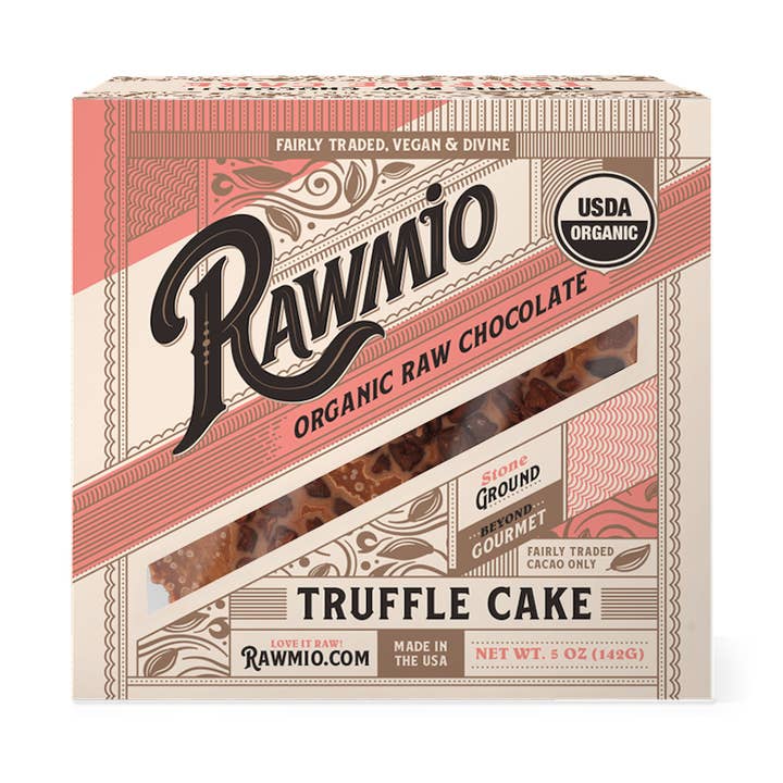 Mini Raw Chocolate Truffle Cake - 5 oz for wholesale by Windy City Organics
