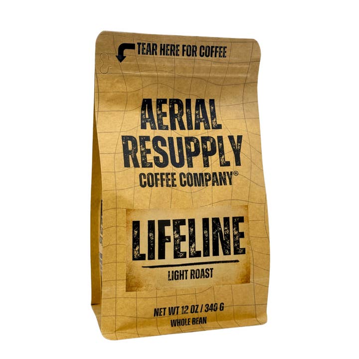 Lifeline Light Roast for wholesale by Aerial Resupply Coffee
