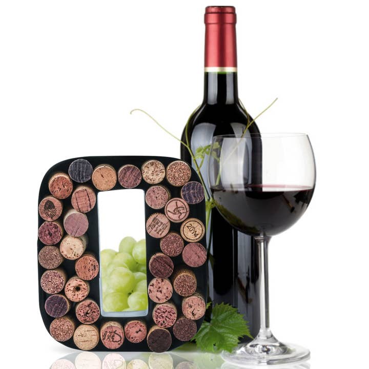 MADE EASY KIT - Wholesale Wine cork holder - Made Easy Kit Metal Letter Wine Cork Holder w/Wall Mount Kit78