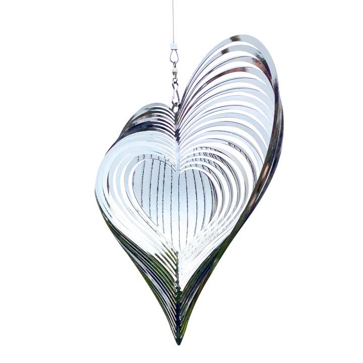 Heart Wind Spinner for wholesale by Beauty and the Wind