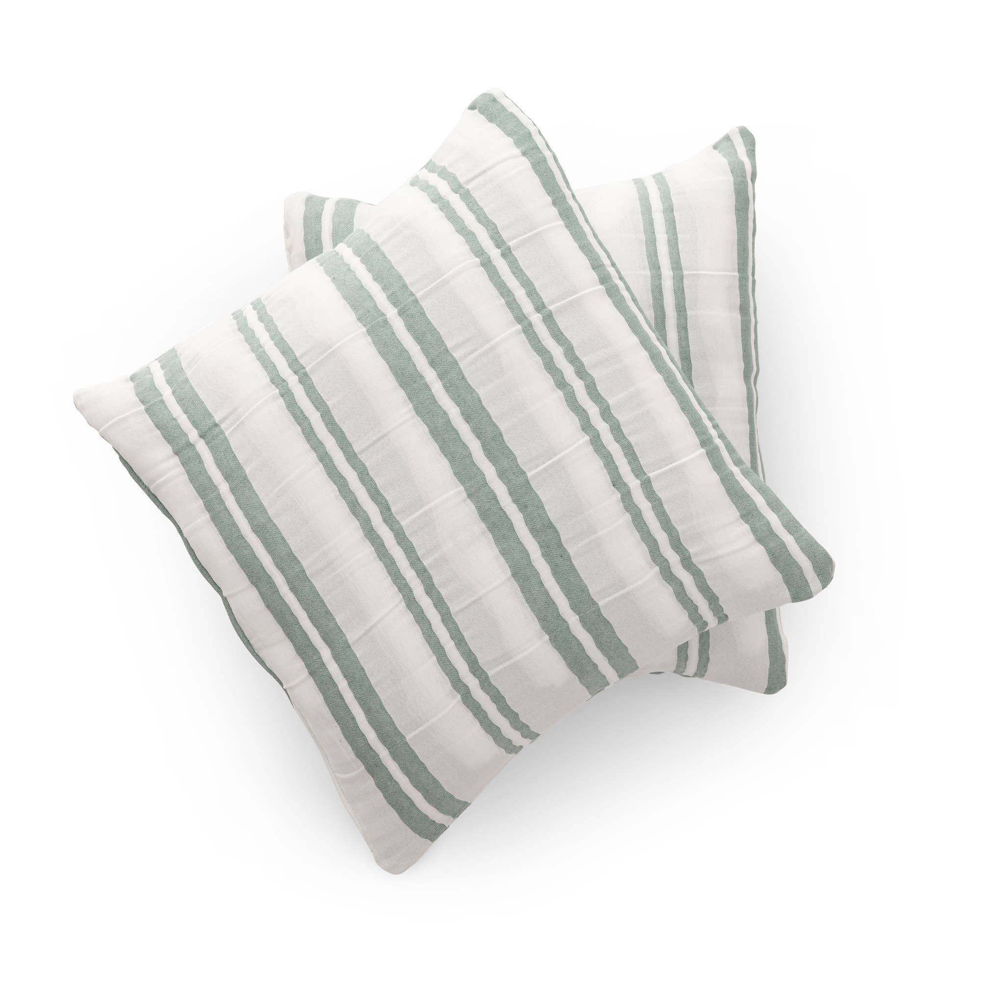 GAMUSI - Vendita all'ingrosso Fodera cuscino decorativo - Confezione da 2 Federe per Cuscini 45x45 cm Jacquard TENA1