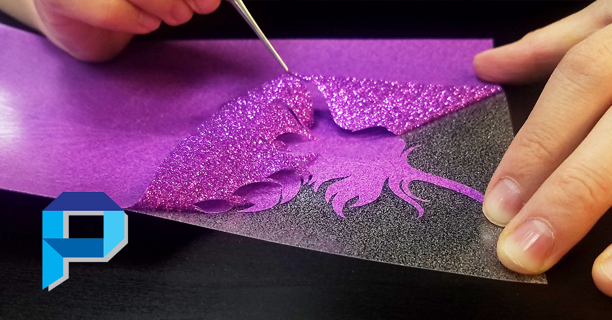 Primepick Inc. - Wholesale Craft Supplies - Goodpeel Glitter Heat Transfer Vinyl 20In Wide, 12 In Long53