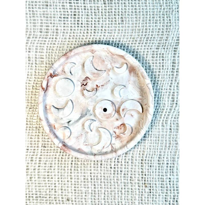 Moon Incense Holder for wholesale by Chic Chaos Home