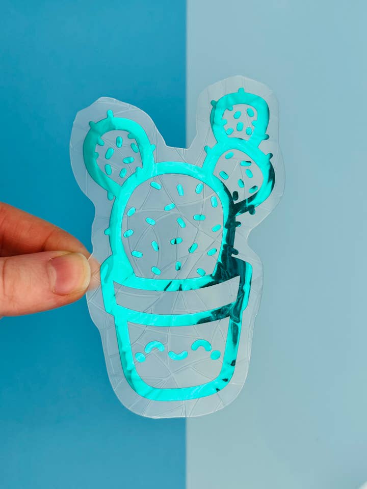 Cactus Suncatcher for wholesale by Poppodopolis