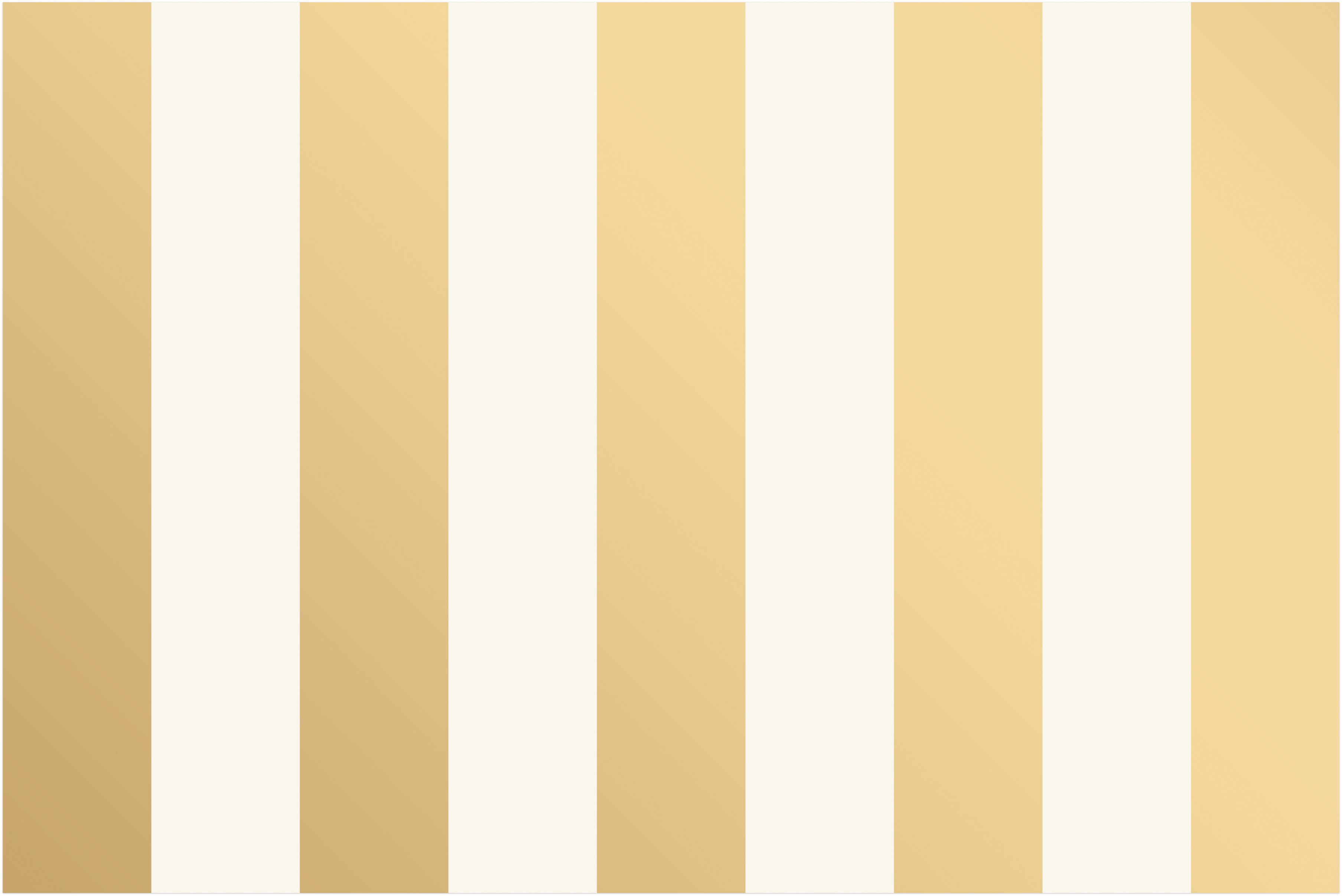 Punch Studio - Wholesale Wrapping Paper Roll - Gold Flora Stripe Premium Metallic Gift Wrap0