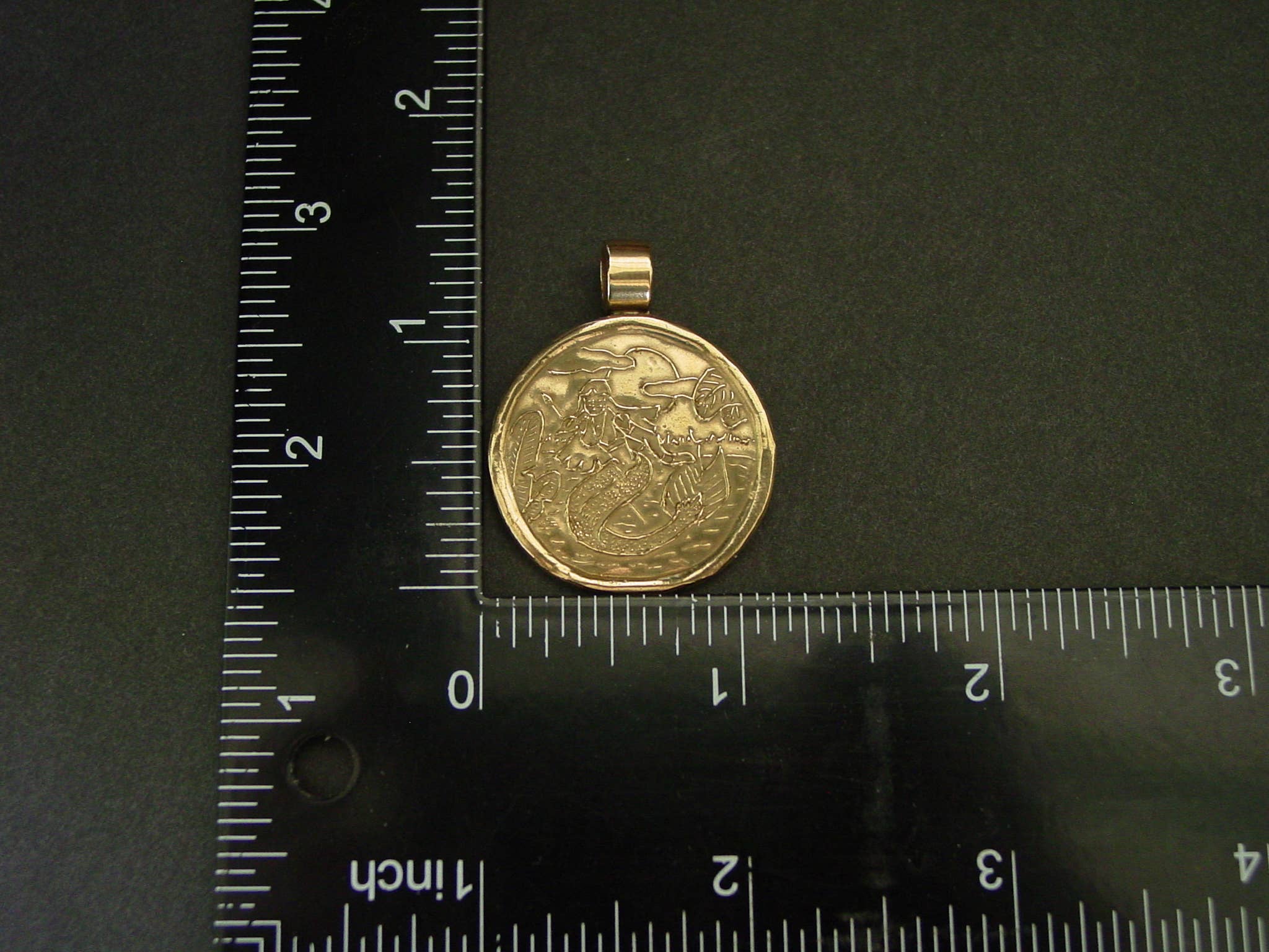 Vis a Vis Jewelry - Wholesale Pendant/Charm Necklace - Iara Amazonian Mermaid Pendant Necklace3