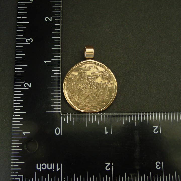 Vis a Vis Jewelry - Wholesale Pendant/Charm Necklace - Iara Amazonian Mermaid Pendant Necklace3