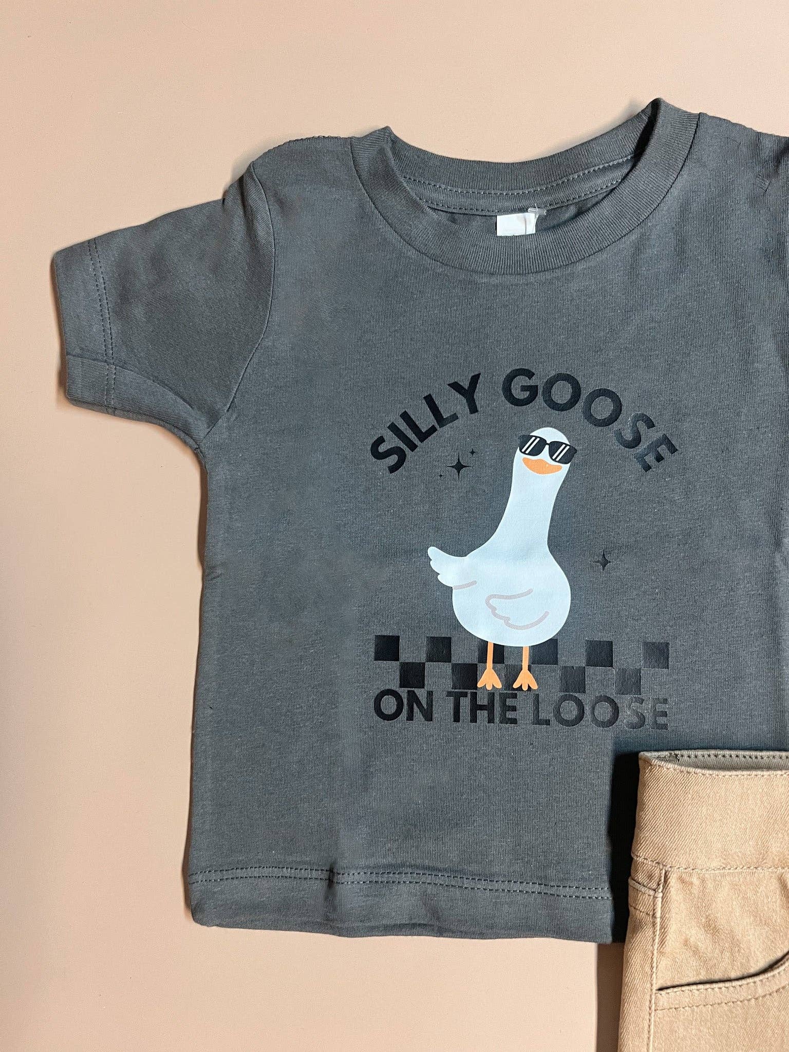 Raising Brave - Wholesale T-Shirt - Kids - Silly Goose on the Loose, Baby/Toddler Tee1