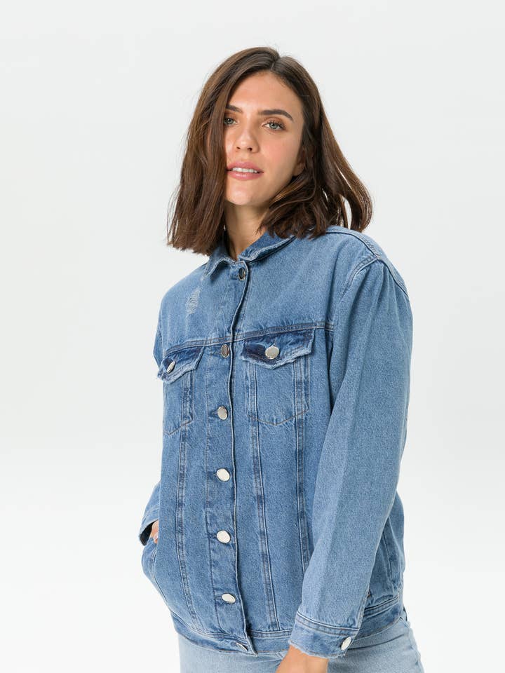 Oversized Original Trucker Jacket for wholesale by NOWA Jeans