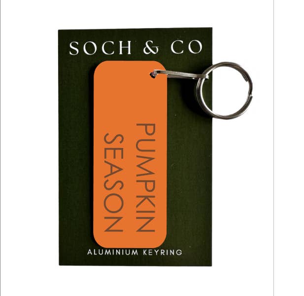 soch and co – wholesale Keychain – Unisex – Pumpkin season halloween alternative keyring