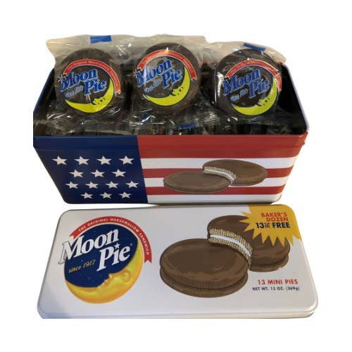 MoonPie Direct - Wholesale Biscuit - Americana Mini MoonPie Tin1