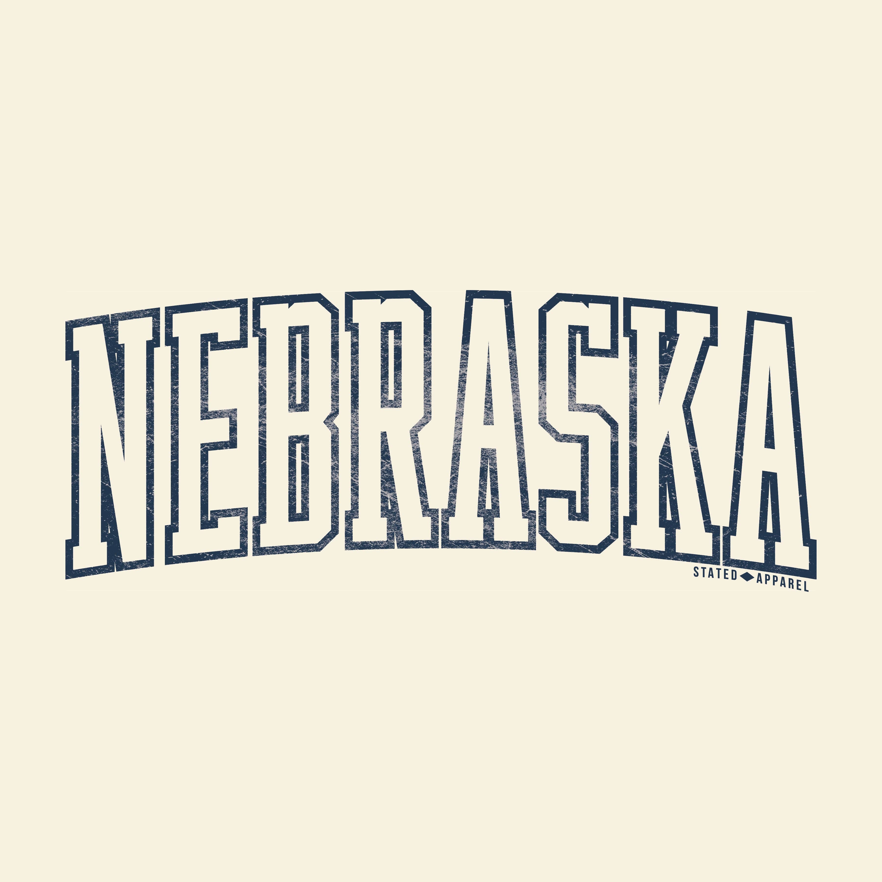 Stated Brands - Wholesale Graphic Sweatshirt - Unisex - Nebraska BTS Arch Outline Sweatshirt5