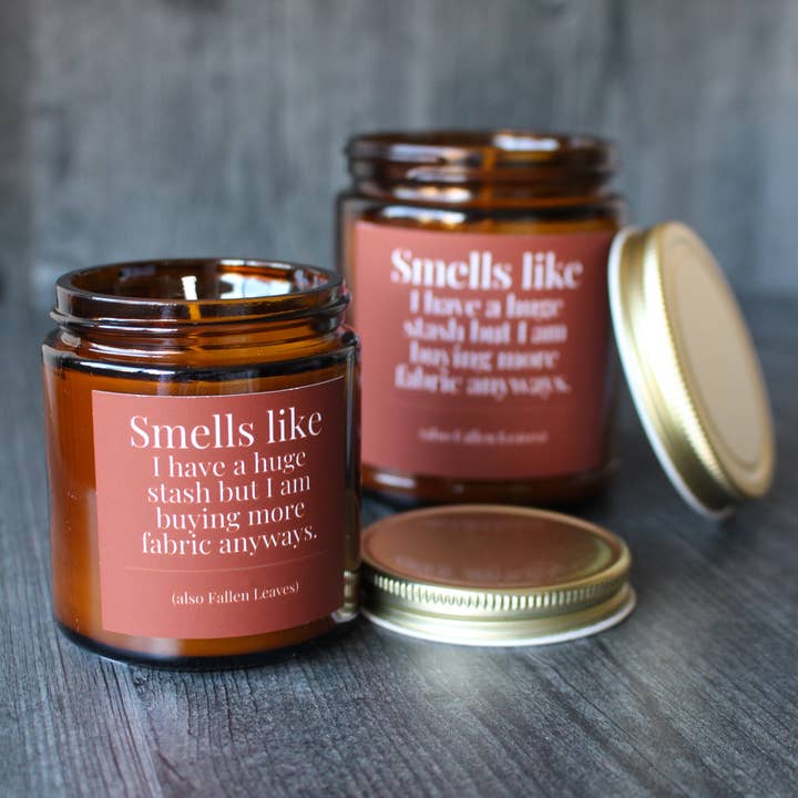 NNK Press - Wholesale Jar/Filled Candle - BULK Hand-poured Coconut Soy Wax Candles For Quilters29