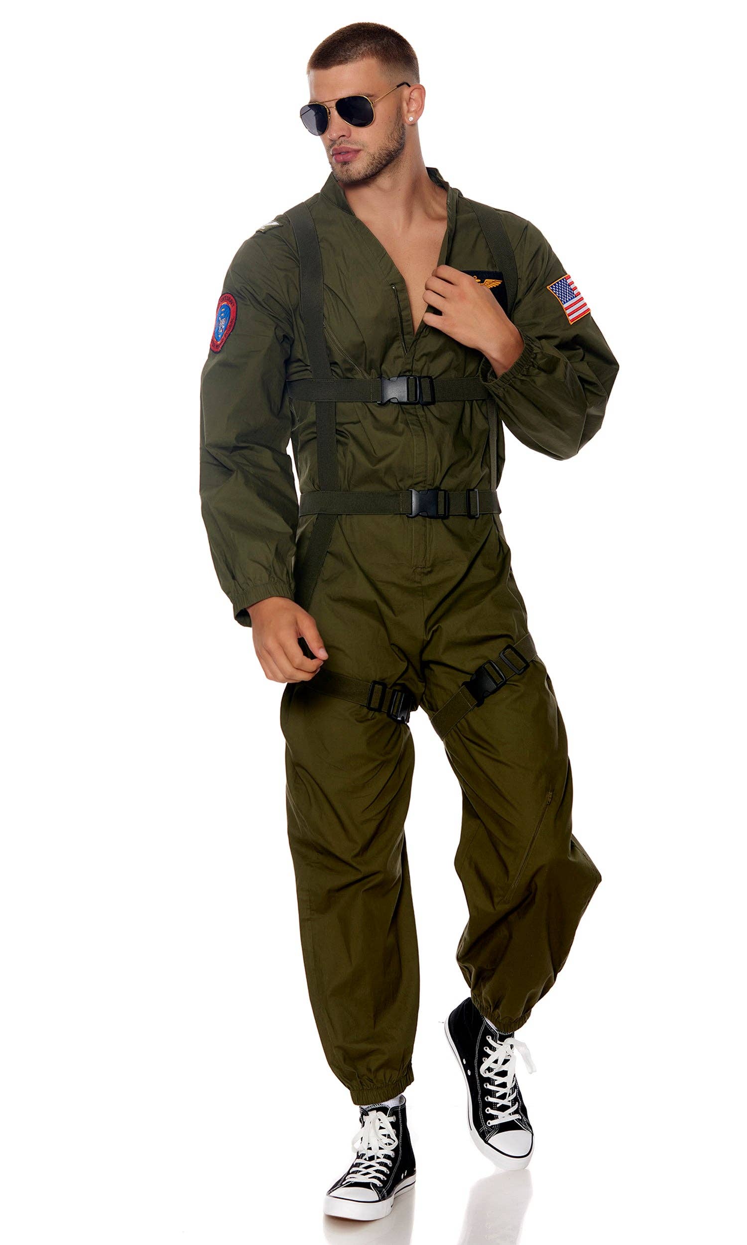 Olive Flight or Fight Men's Movie Character Costume for wholesale on Faire6
