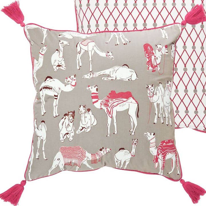 Different Camels Cushion Cover for wholesale by Safomasi