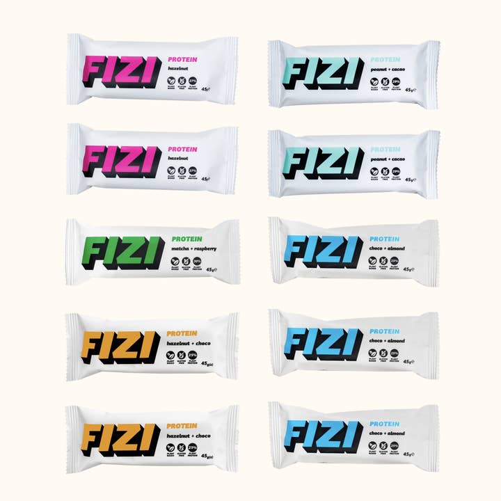 FIZI - Wholesale Snack Bar - PROTEIN BOX 10x45G1