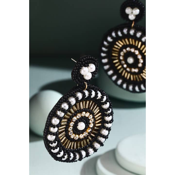Urbanista Outlet - Wholesale Dangle Earrings - Multi Mixed Seed Beads Earrings