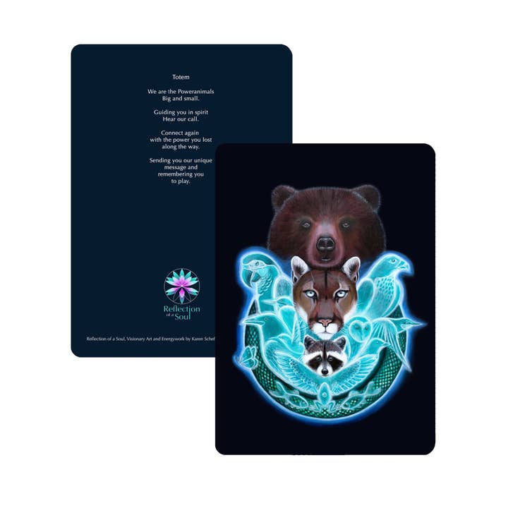 Carta riflessiva 'Totem' per la vendita all'ingrosso da parte di Reflection of a Soul