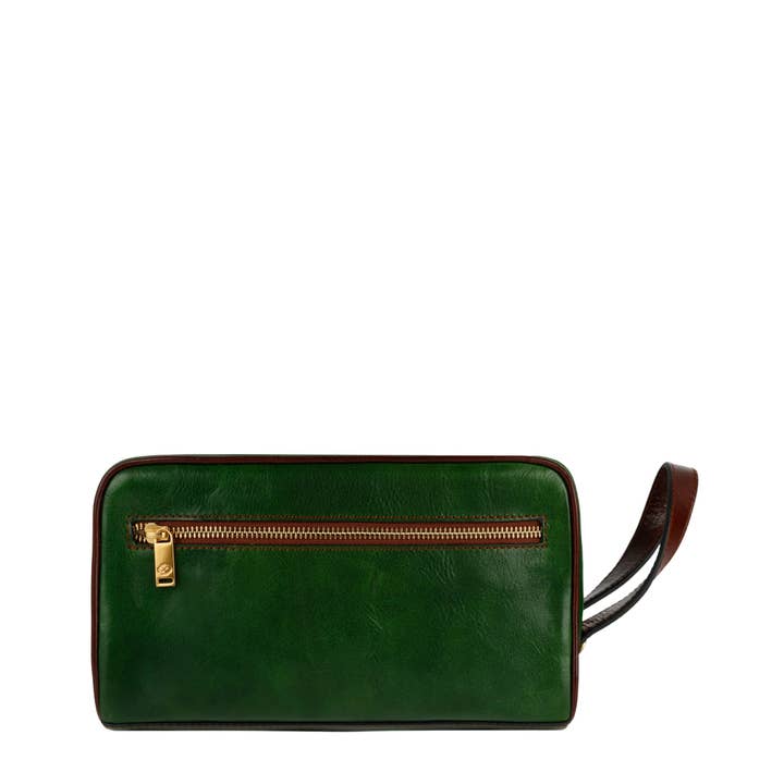 Time Resistance - Wholesale Make-up tas/toilettas - Leren Cosmetica Tas Dopp Kit - All the Kings Men36