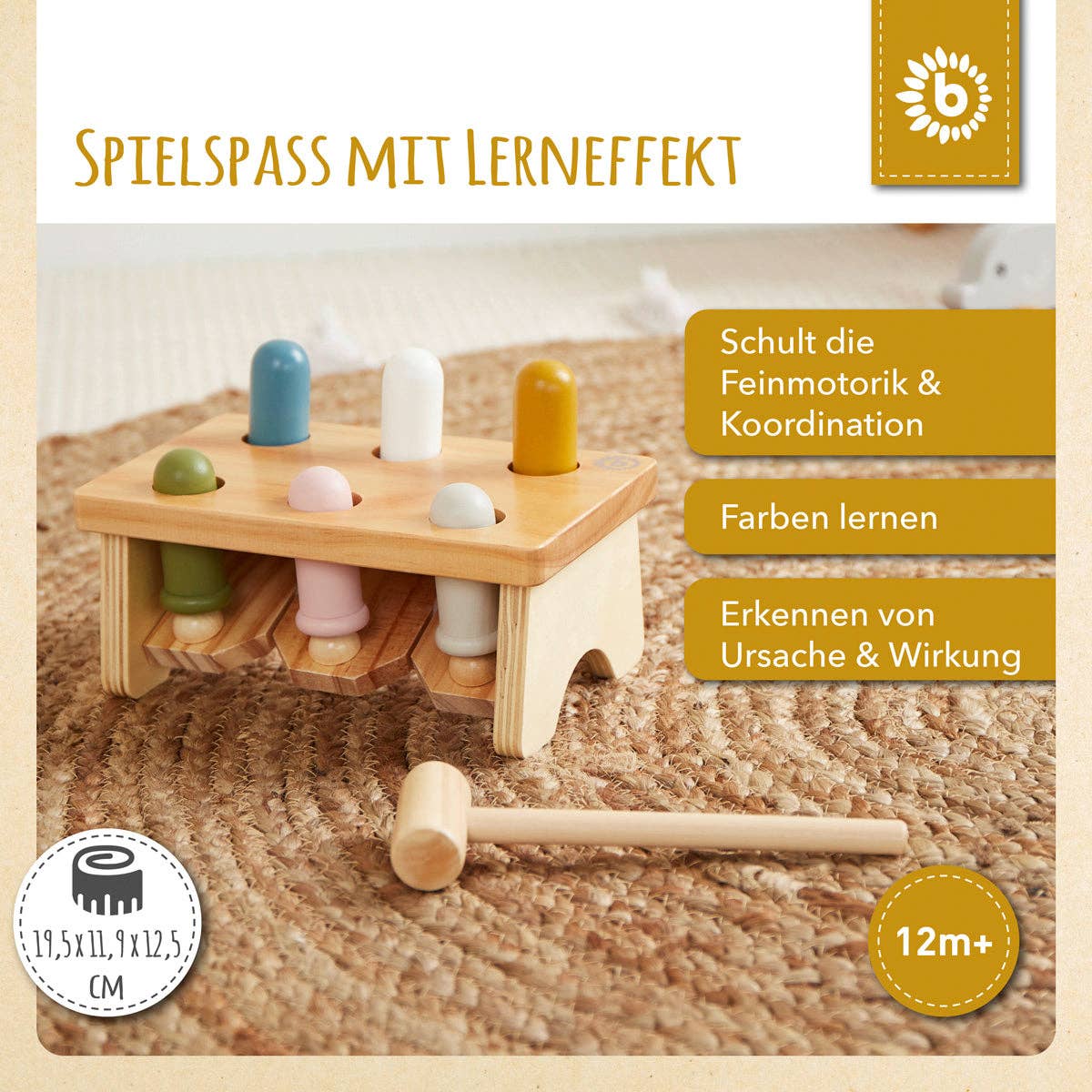 Bieco Spielwaren - Wholesale Wood Toy - Kids - Hammerbank FSC®4