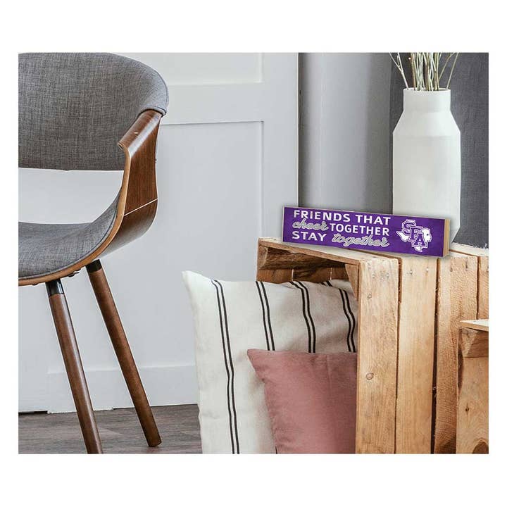 KH Sports Fan - Wholesale Desk/Tabletop Sign - 3x13 Block Friends Cheers Stephen F Austin Lumberjacks1