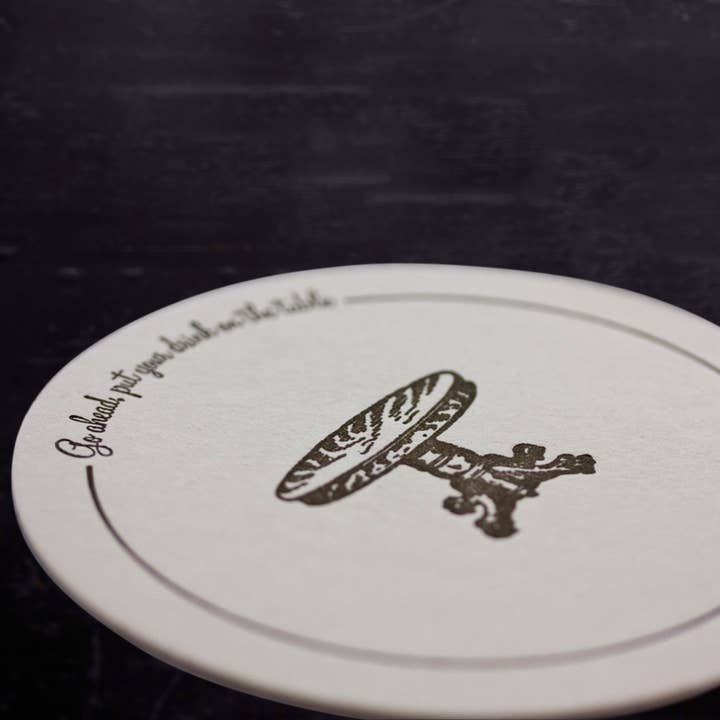 Ancesserie Letterpress - Wholesale Coasters - Vintage Table Coasters1
