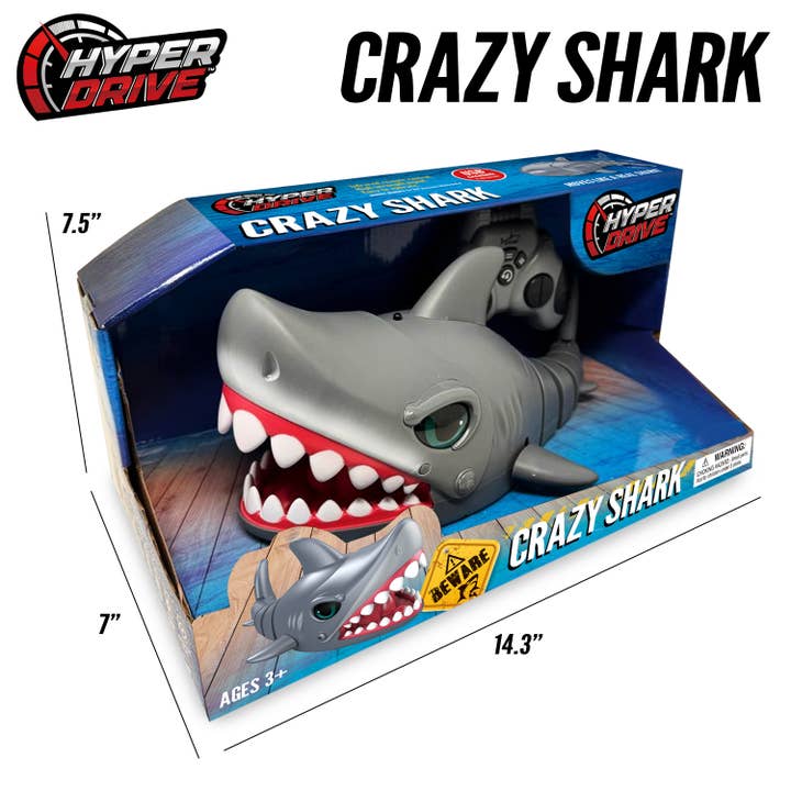 Thin Air Brands - Wholesale Toy Car/Truck - Kids - Crazy Shark Remote Control