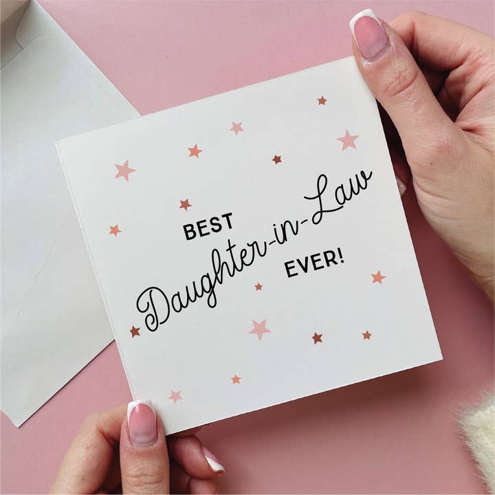 Bästa svärdottern någonsin! Kort för wholesale av Alphabet Studios