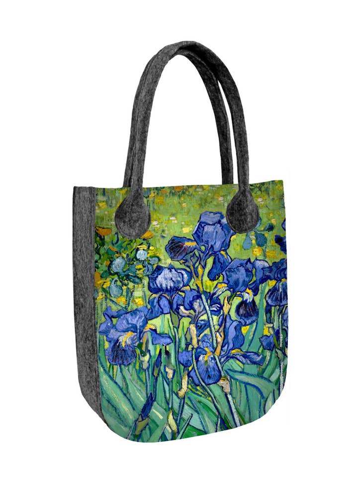 Iris Bertoni City Line Felt Shopper Bag for wholesale by IngrossoBertoni by INCI Srl