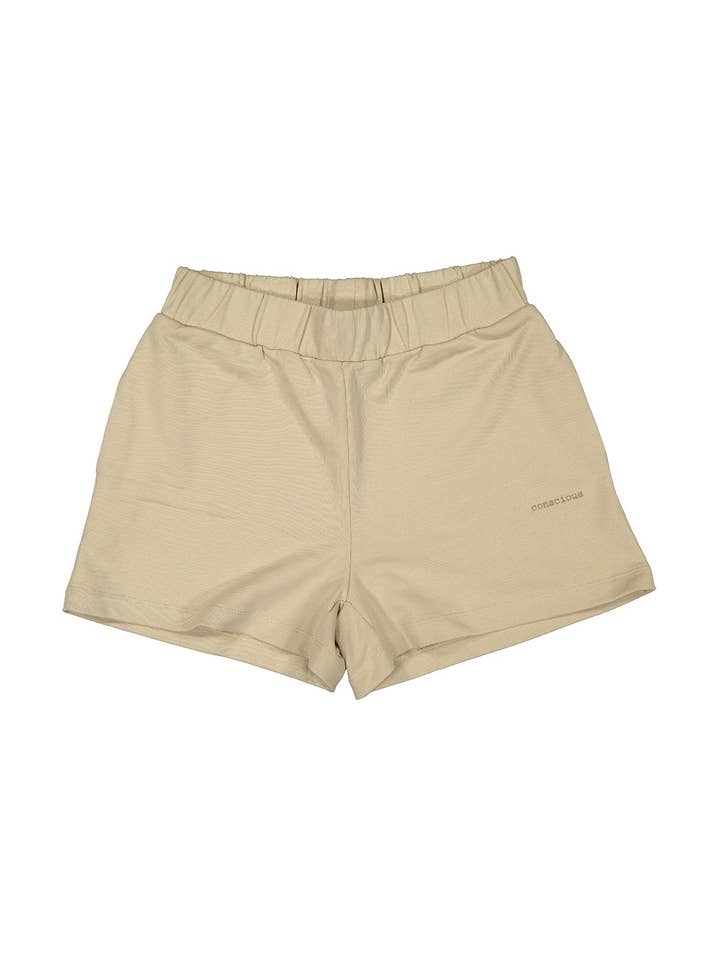 økologisk bomuldsshorts i mokka for engroshandel hos CONSCIOUS
