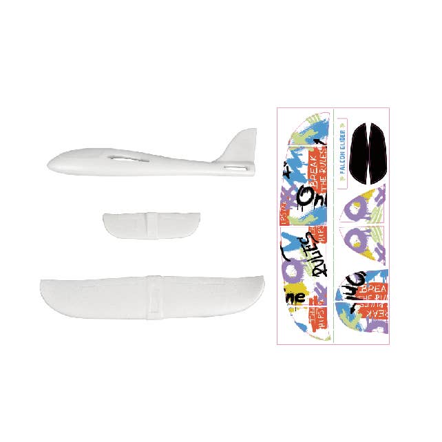 PlaySTEM - Wholesale Toy Plane - Kids - Falcon 19 Foam Glider3