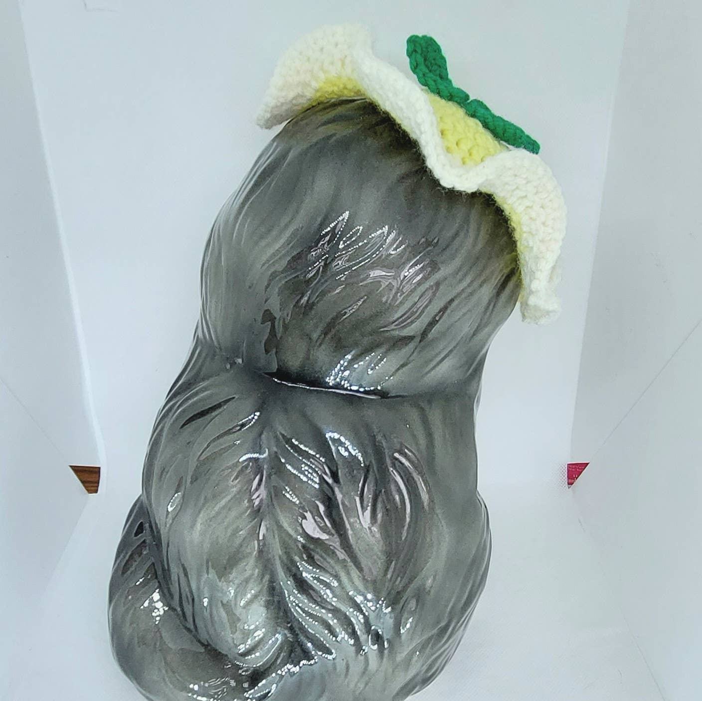 Glitter Ghost Clothing and Accessories - Vente Chapeau – chien - Chapeau citron au crochet - Bonnet pour chat - Bonnet pour animal de compagnie8