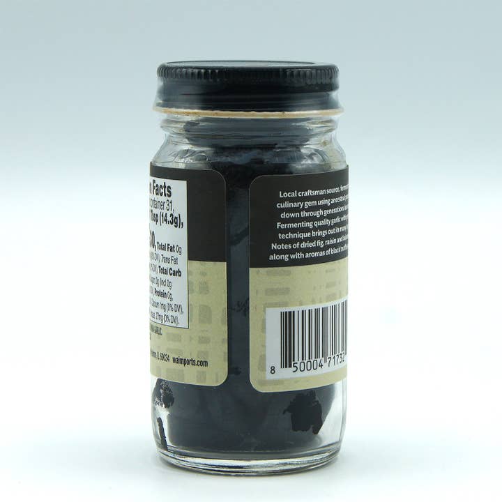 WA Imports - Wholesale Dried Spice - CalPAC Peeled Black Garlic, 2 oz