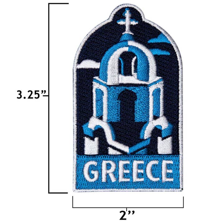 Vagabond Heart - Wholesale Patch - Greece Iron-on Patch