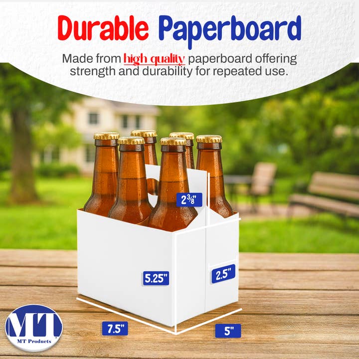 MT Products - Wholesale Bottle Rack/Holder - MT Products Cardboard Drink Carrier/Bottle Holder5