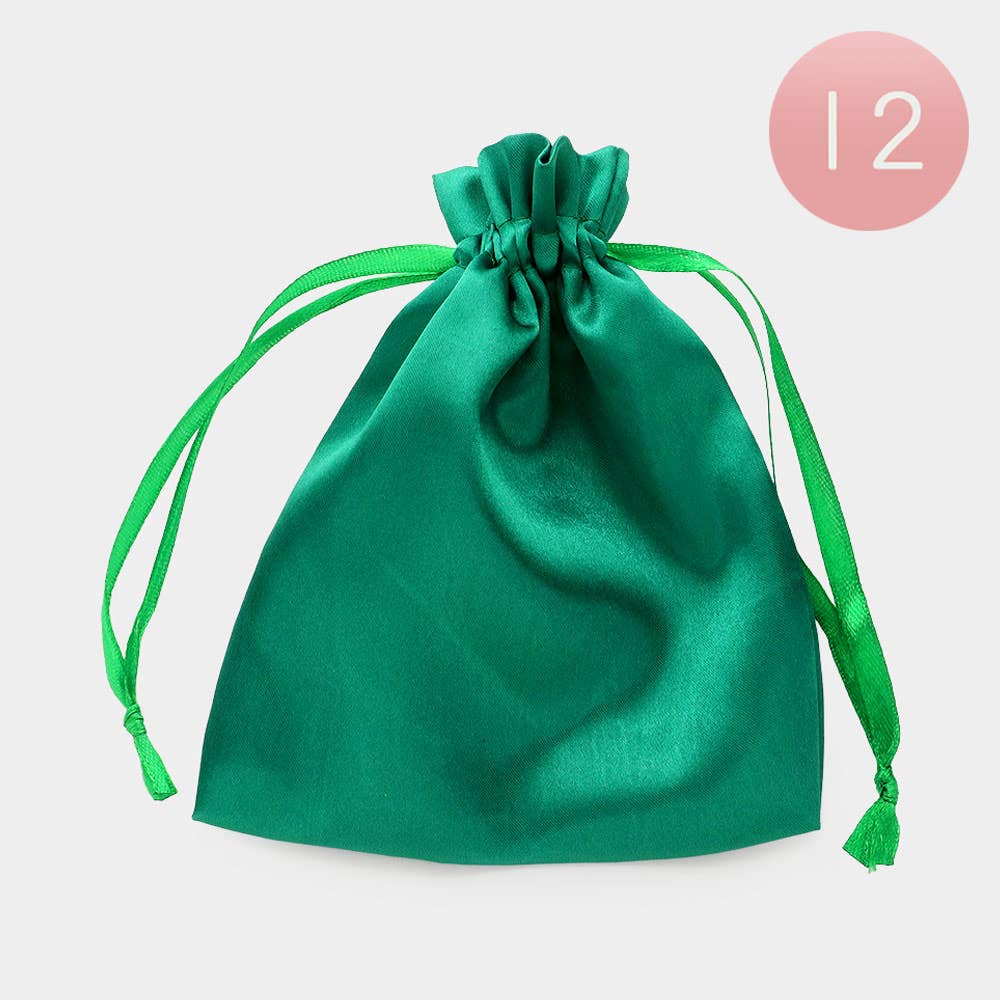 Sensibling Corp. - Wholesale Gift Bag - 12PCS - 5 X 6.25 Ribboned Satin Organza Gift Bags4
