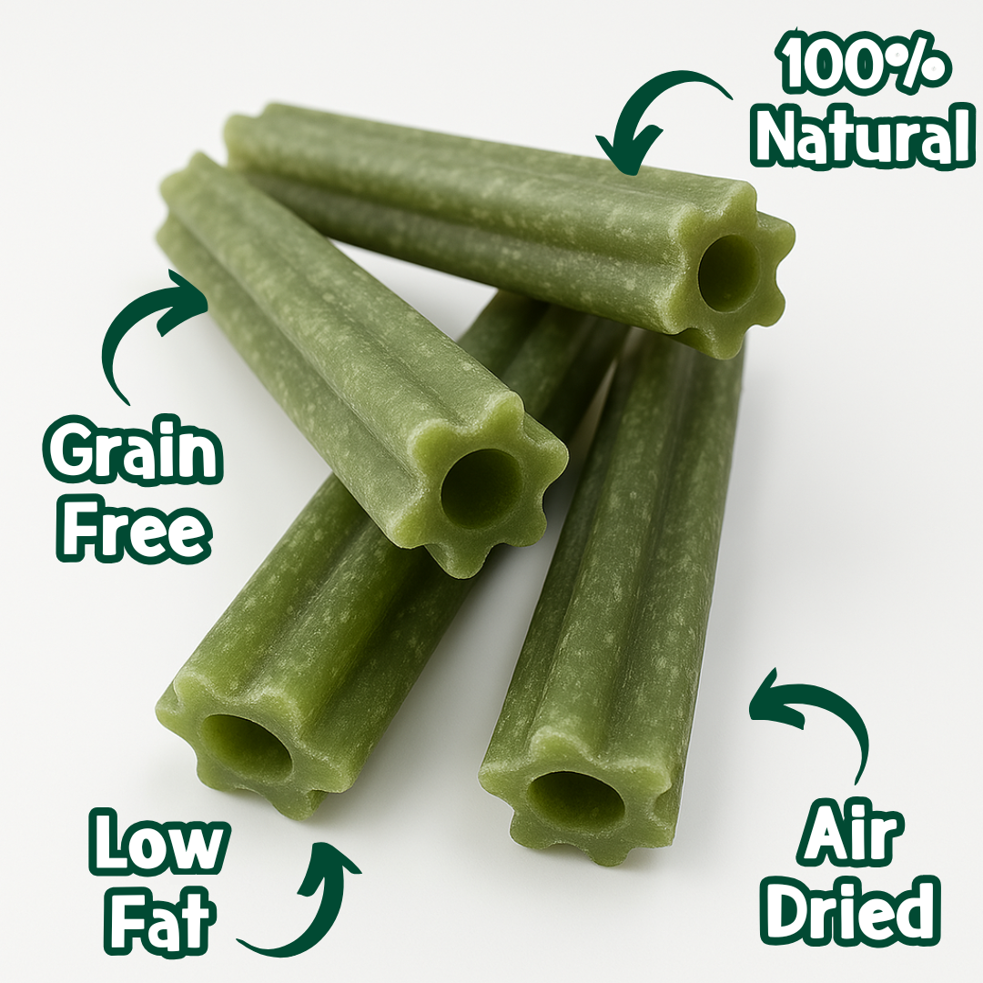 PARK LiFE - Wholesale Pet Bone/Rawhide - Dog - PARK LiFE Brushies Apple & Mint Flavour 80g
2