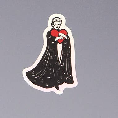 Walter Mercado - Cape & Heart sticker for wholesale by Walter Mercado