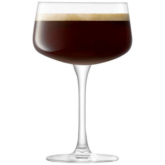 LSA International – wholesale Cocktail/liquor glass – Arc Saucer/Cocktail 250ml Clear x 21